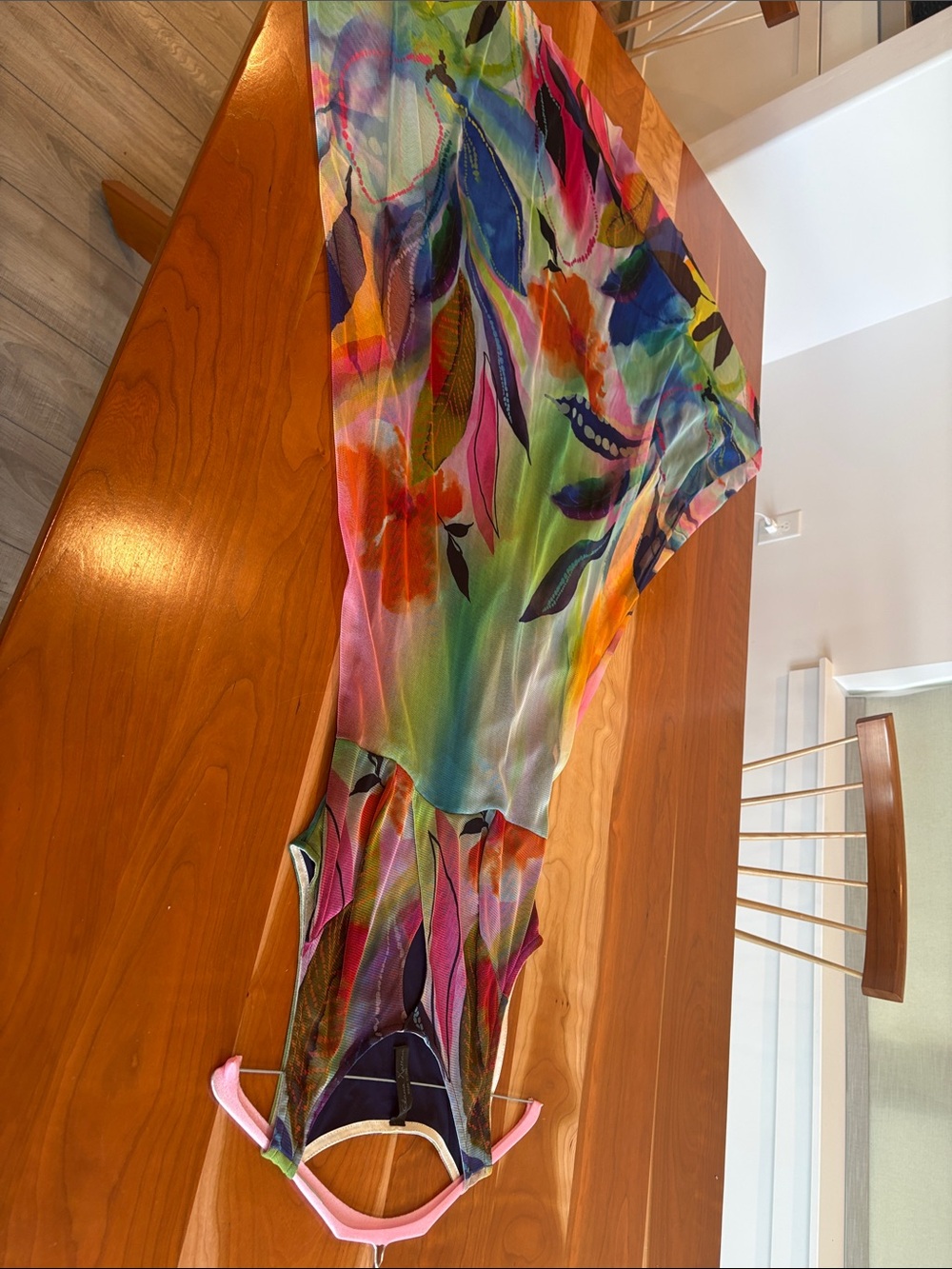Maxi Dress in Multicolor Floral Print